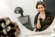 laura_curlers_mirror